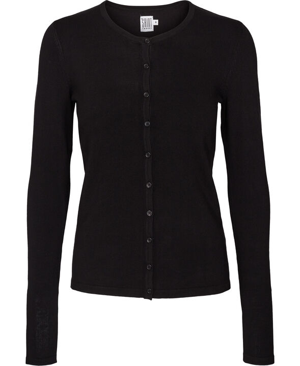 R-neck cardigan