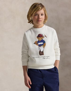 Polo Bear Fleece Sweatshirt Teens