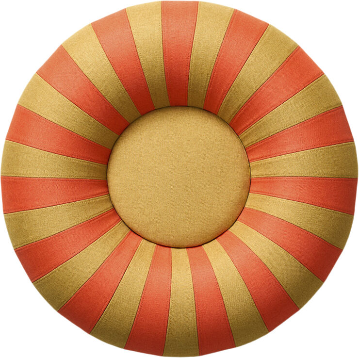 FLOAT, SMALL, OCHRE/RED