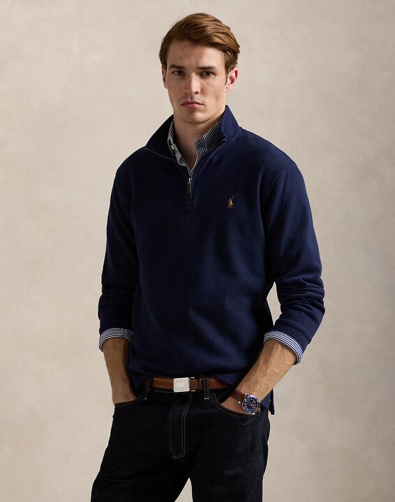 Estate-Rib Quarter-Zip Pullover