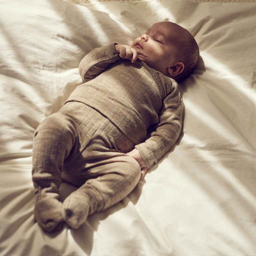 Woolly rib pants