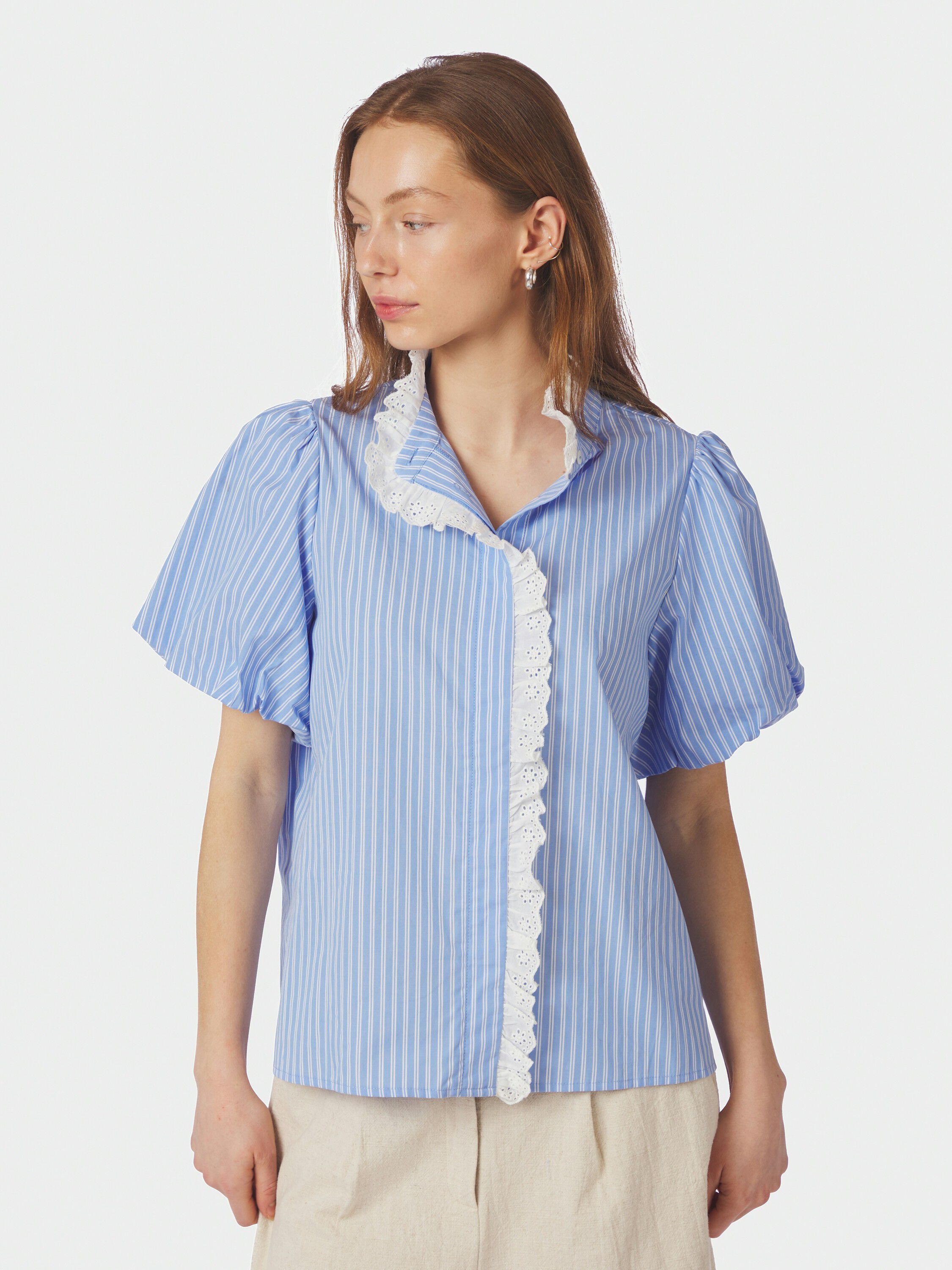 Ulia Stripe Blouse