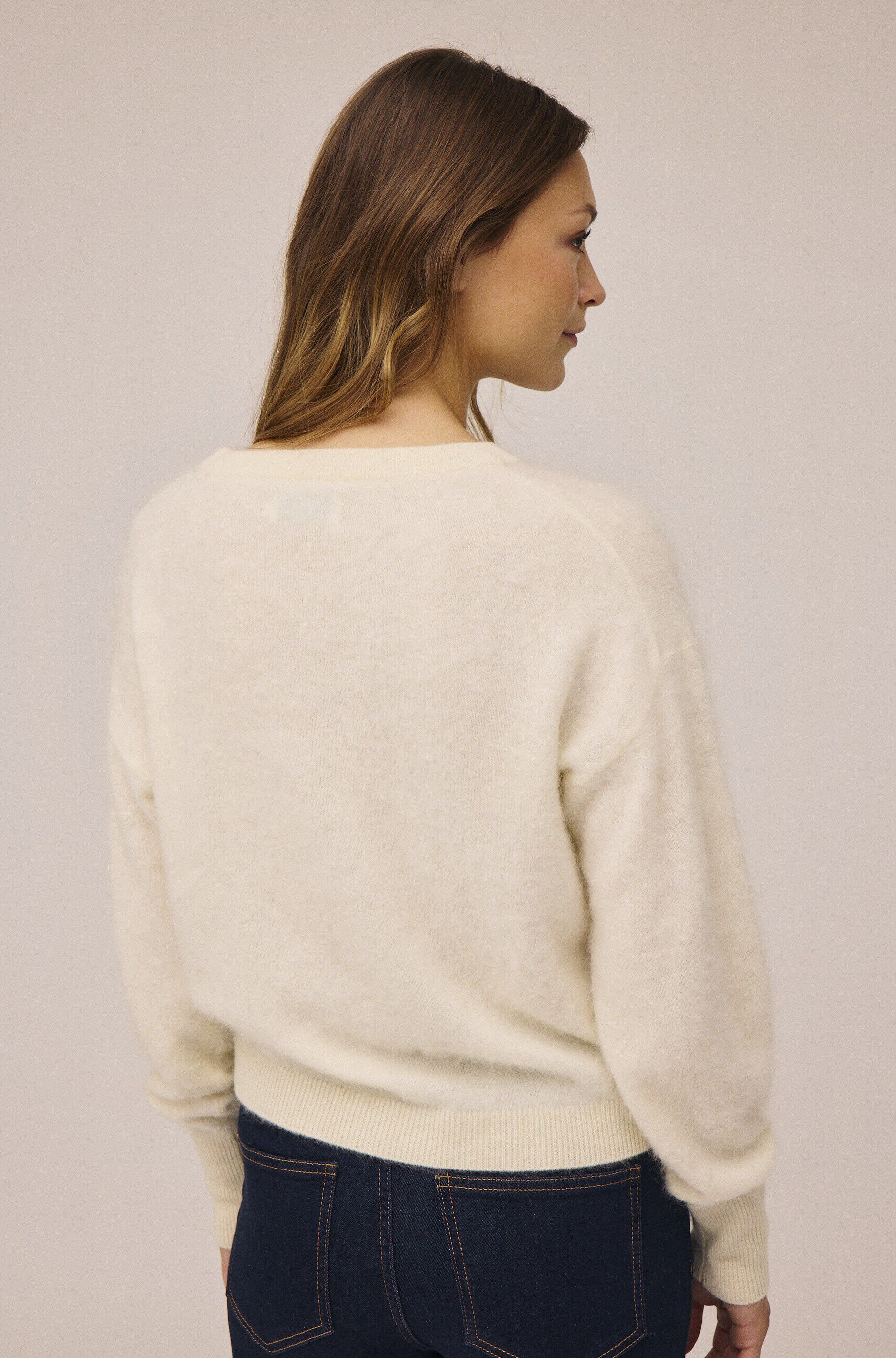 Geneve 2 Ballon sleeve sweater - 100% Cashmere GCS