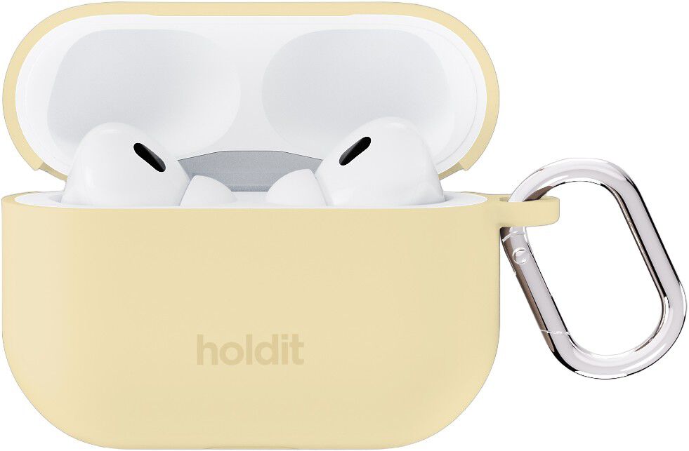 Silicone Case Solid AirPods Pro 1&2 Butter Yellow