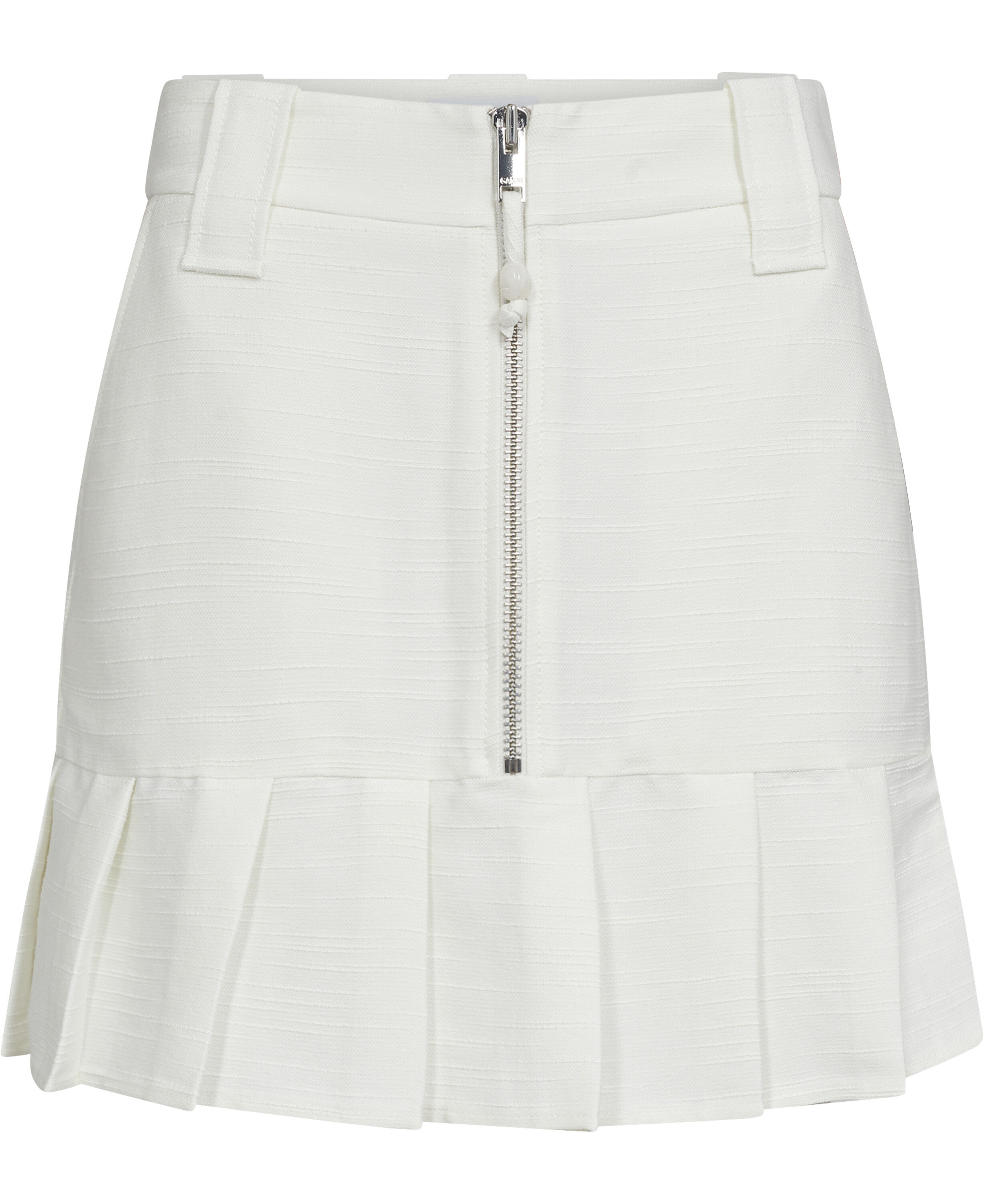 Slub Linen Mini Skirt