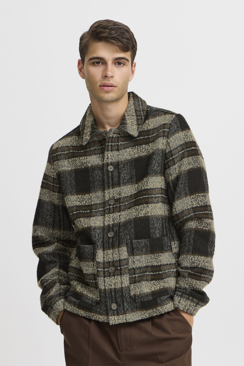 CFJENS checked jacket