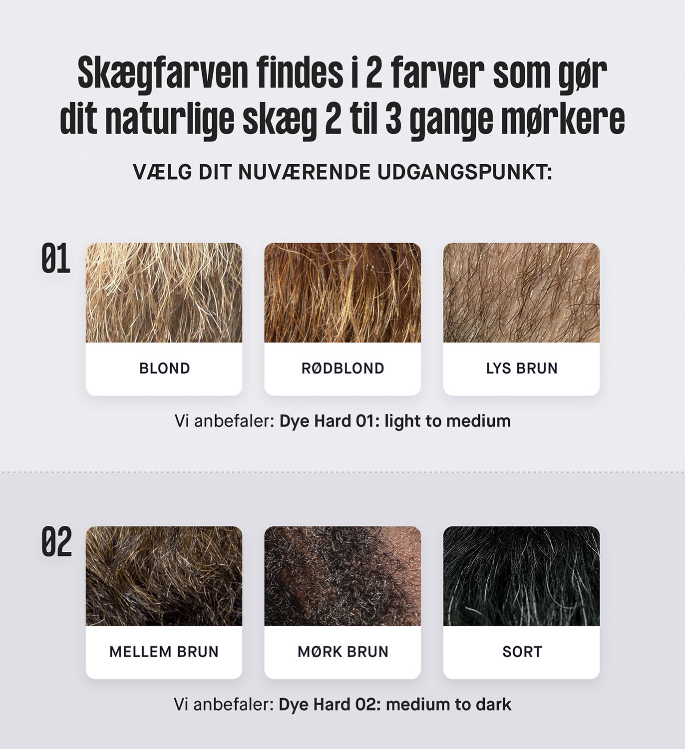Dye Hard 02 - sk&aelig;gfarve medium to dark