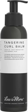 Organic Tangerine Curl Balm Travel Size 50 ml.