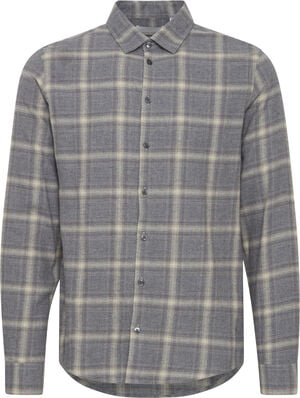 CFANTON LS mélange checked shirt