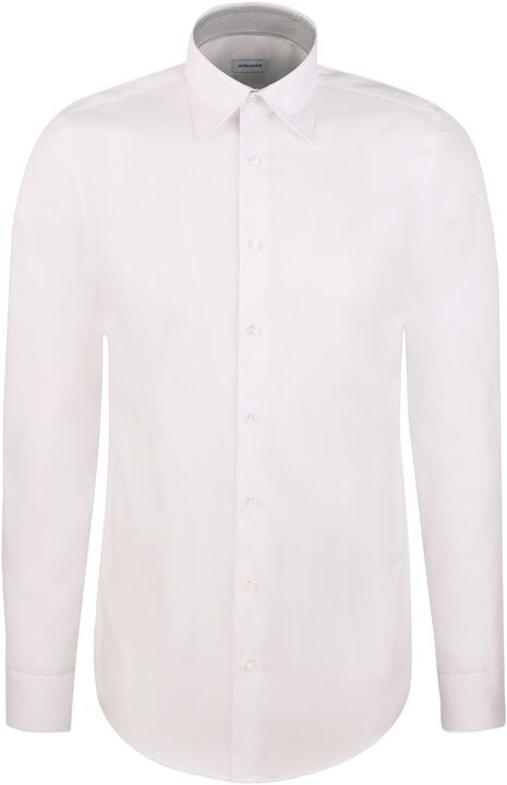 Business shirt Slim 1/1 Covered-Button-Down-Collar Structur