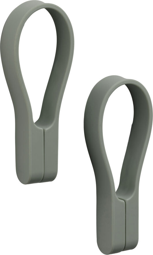 Håndklædestrop Loop magnet 2 stk. Olive green