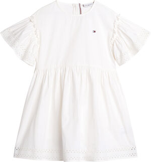 BRODERIE ANGLAISE DRESS SS