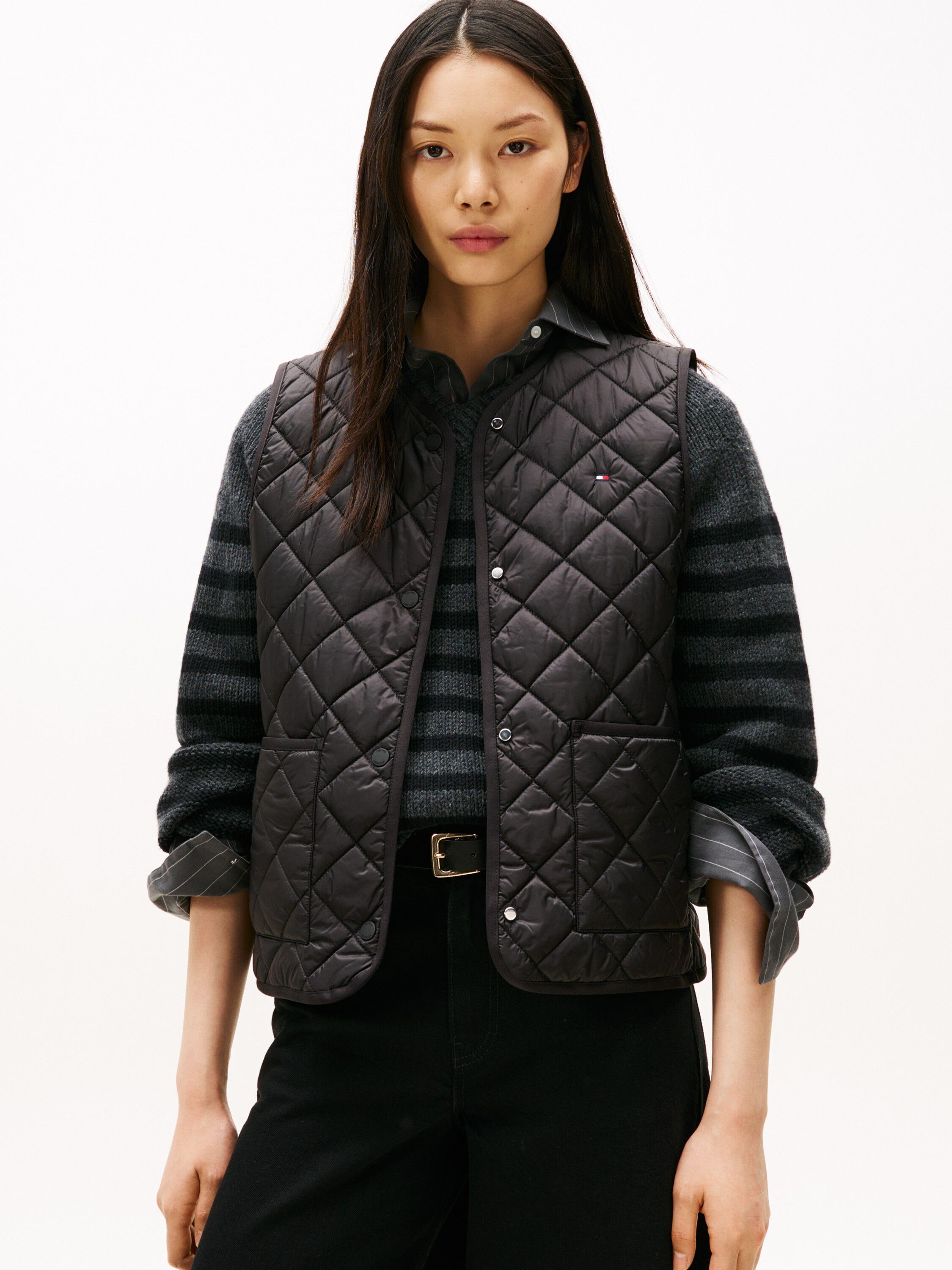 LW PADDED REG QUILTED VEST