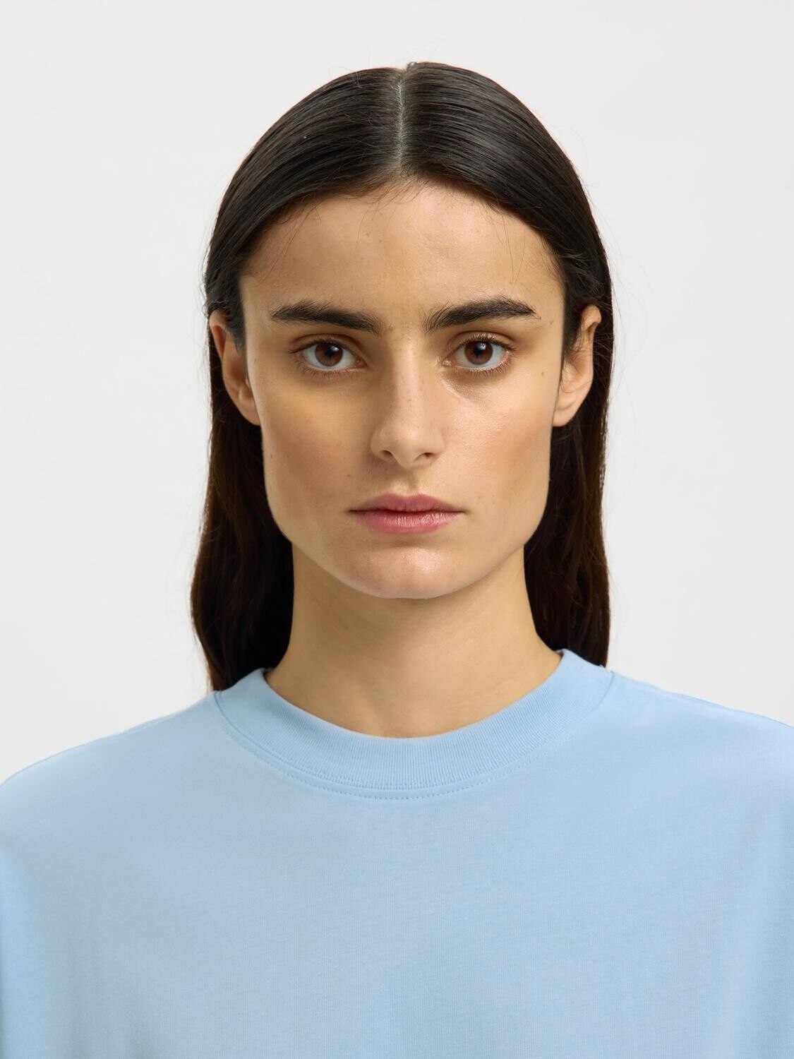 SLFCOLWOMAN 2/4 OVERSIZED TEE NOOS