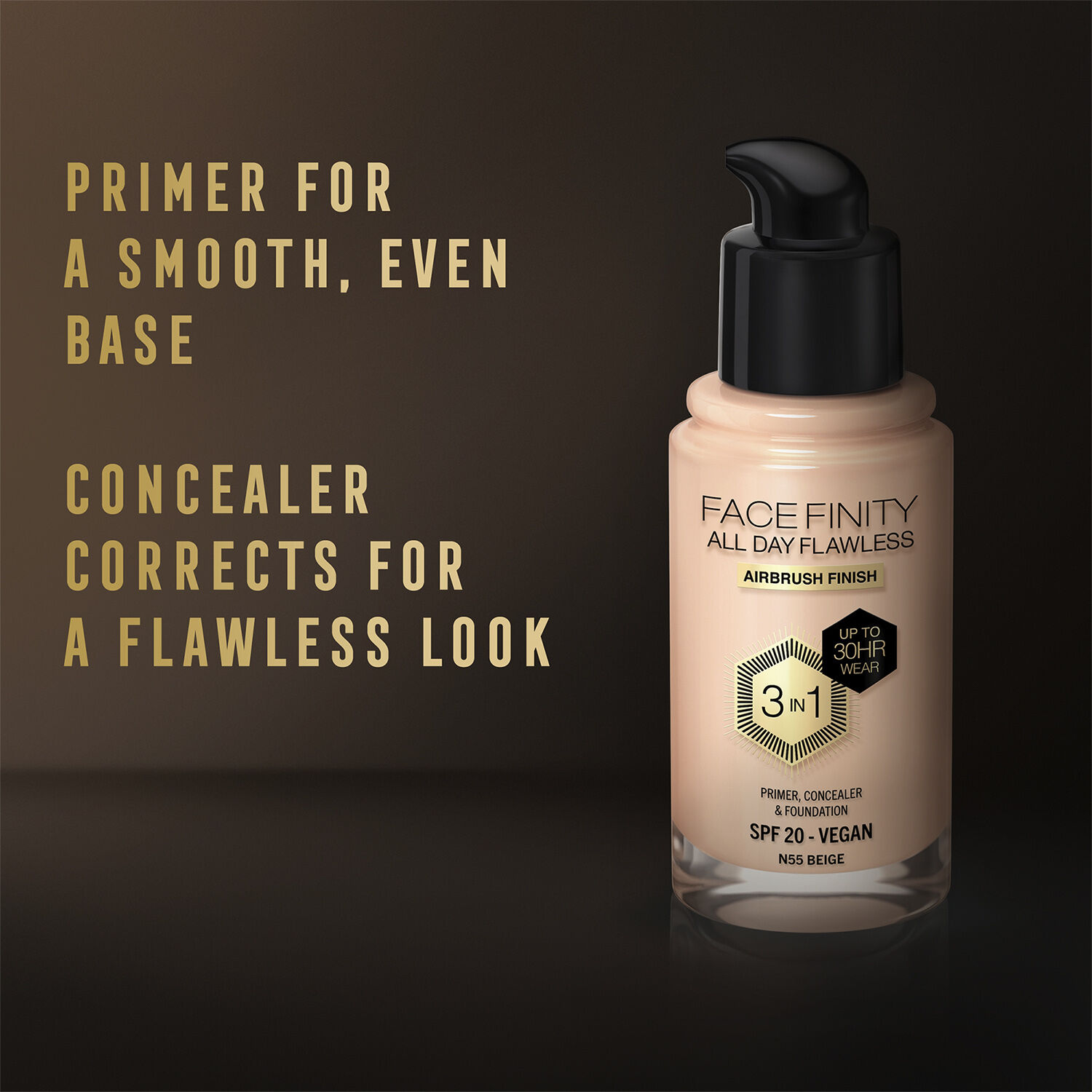 All Day Flawless 3in1 Foundation SPF 20