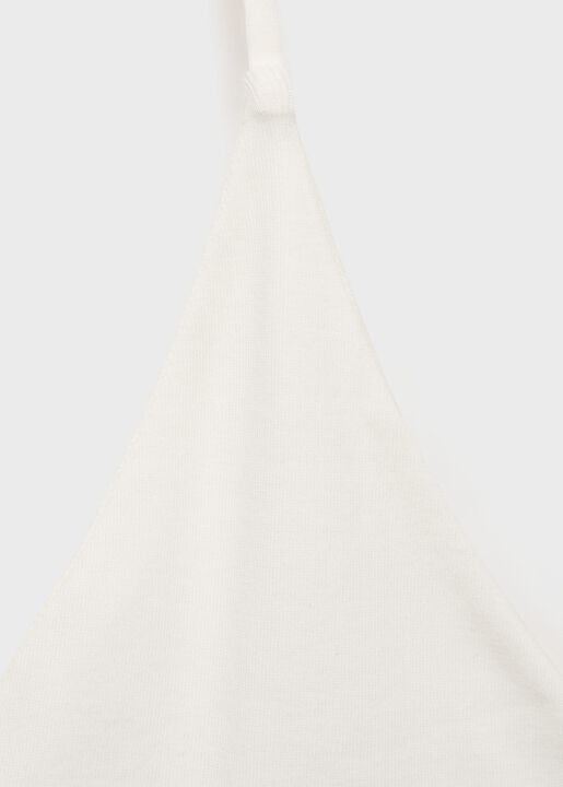 Open-back cotton top