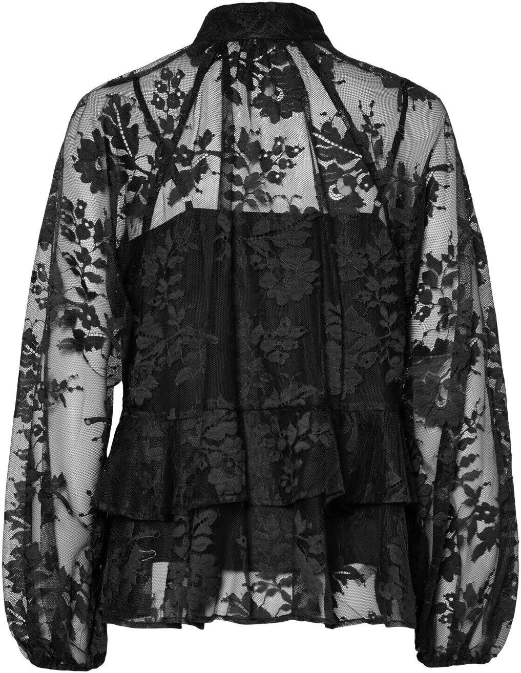 YASLACILLA LS LACE TOP - SHOW