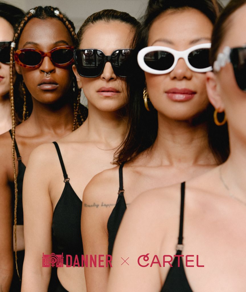 Danner x Cartel Square Sunnies - Nero/Shell