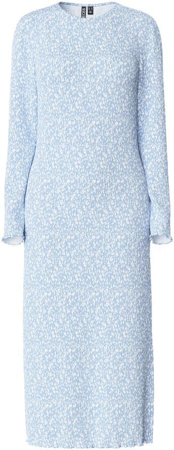 PCFLORA LS MIDI DRESS JRS BC