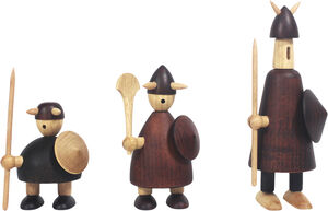 The vikings of Denmark - Set of 3