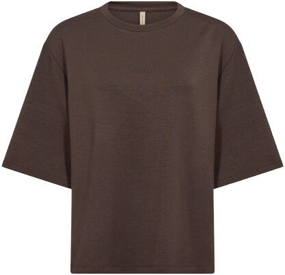 SC-BANU 231 T-shirt M&oslash;rk brun