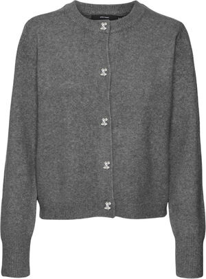 VMFIONA LS SHORT BUTTON CARDIGAN GA