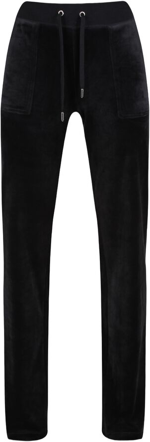 Del Ray Classic Velour Pant Pocket Design