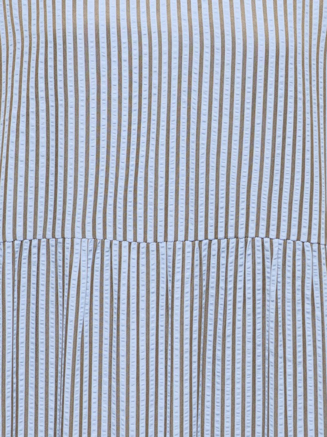 ONLBARI SL FRIL VNECK MIDI DRESS CS