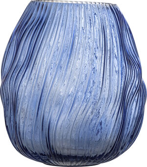 Leyla Vase, Bl, Glas