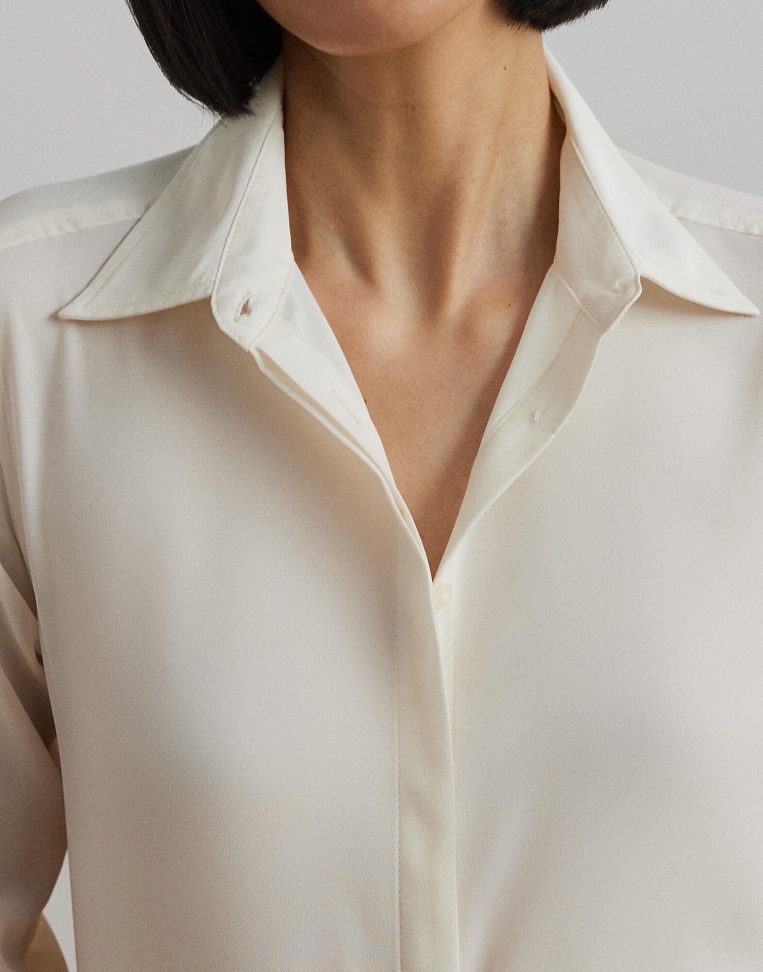 Classic Fit Crepe Shirt