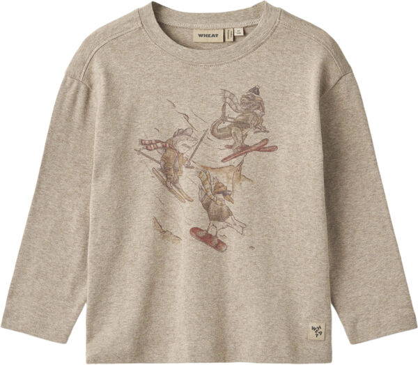 Langærmet T-shirt Solsystem