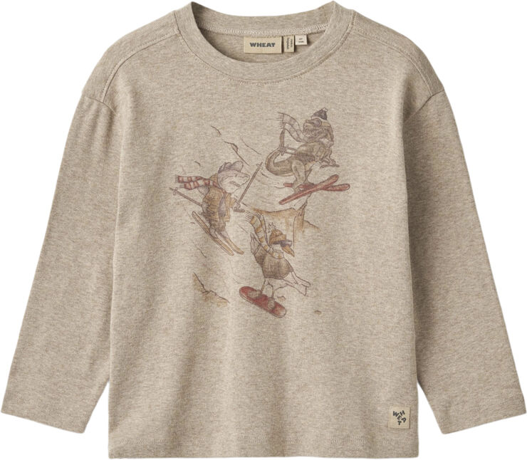 Langærmet T-shirt Solsystem