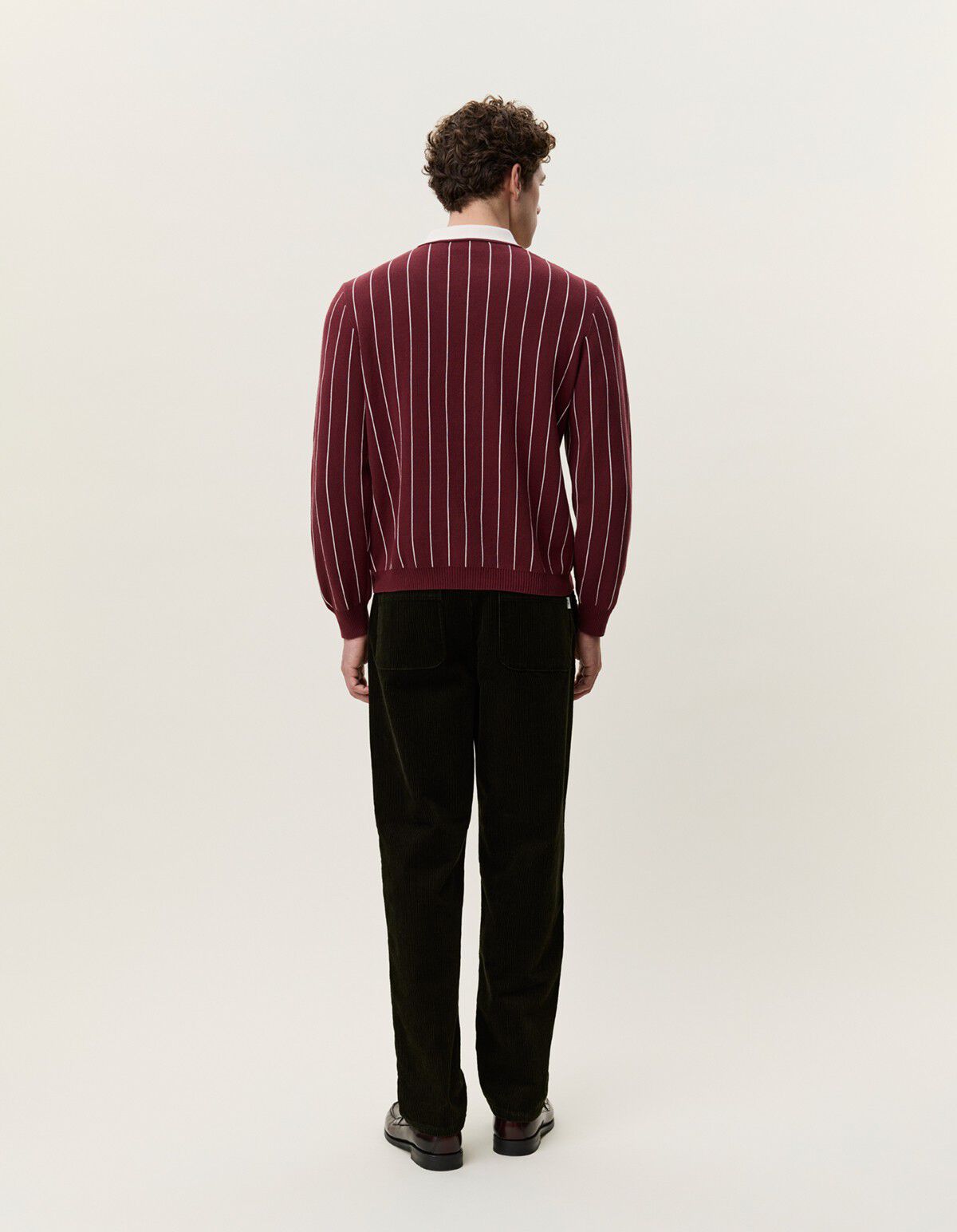 Signature Knitted Ls Polo