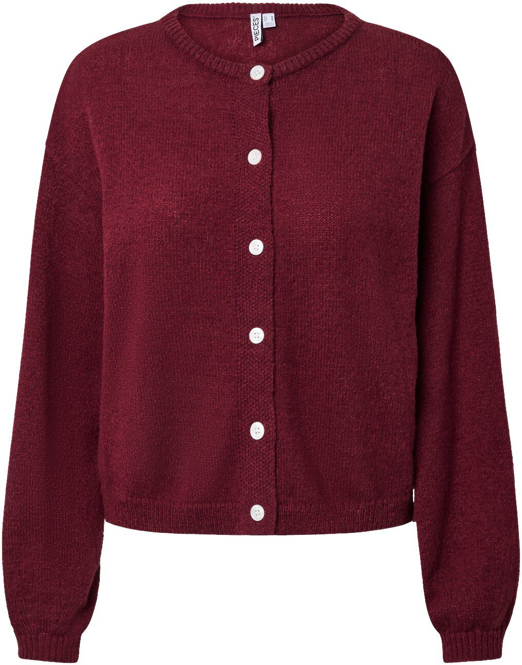 PCIDA LS O-NECK KNIT CARDIGAN NOOS