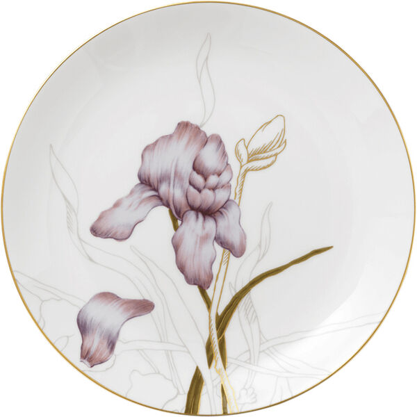 Flora 22 cm. tallerken - Iris