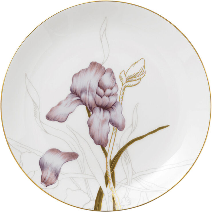Flora 22 cm. tallerken - Iris