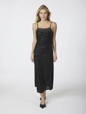 Sali Zebra Burnout Dress