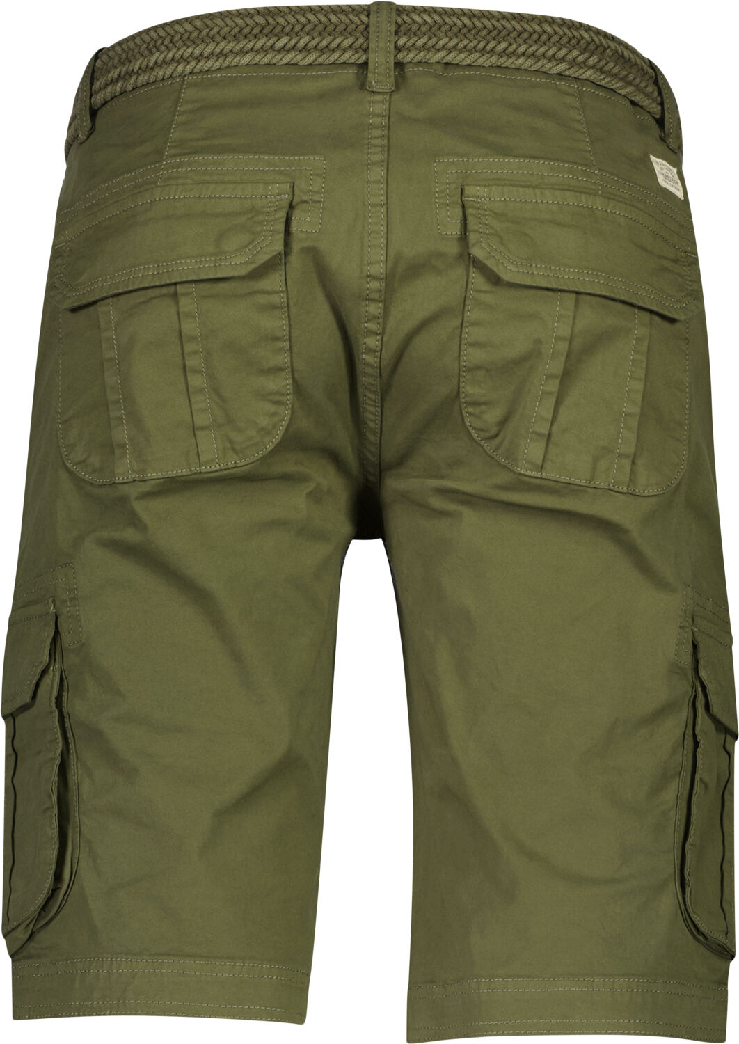 Garment dyed cargo shorts