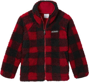 Winter Pass Printed Sherpa Fleecejakke