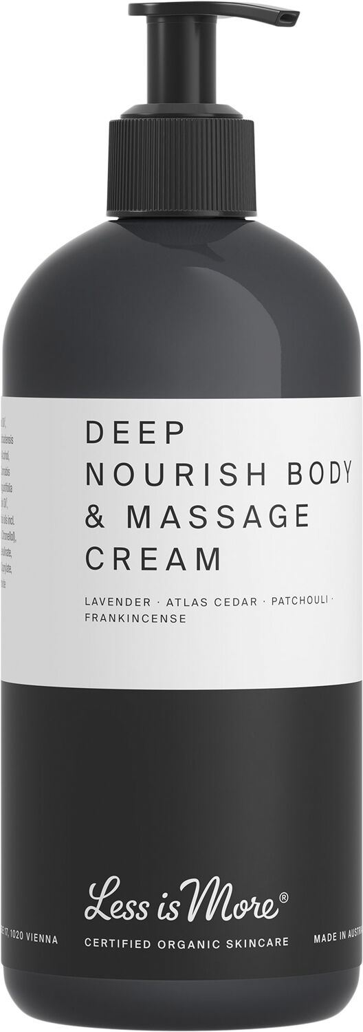 Organic Deep Nourish Body & Massage Cream lavender