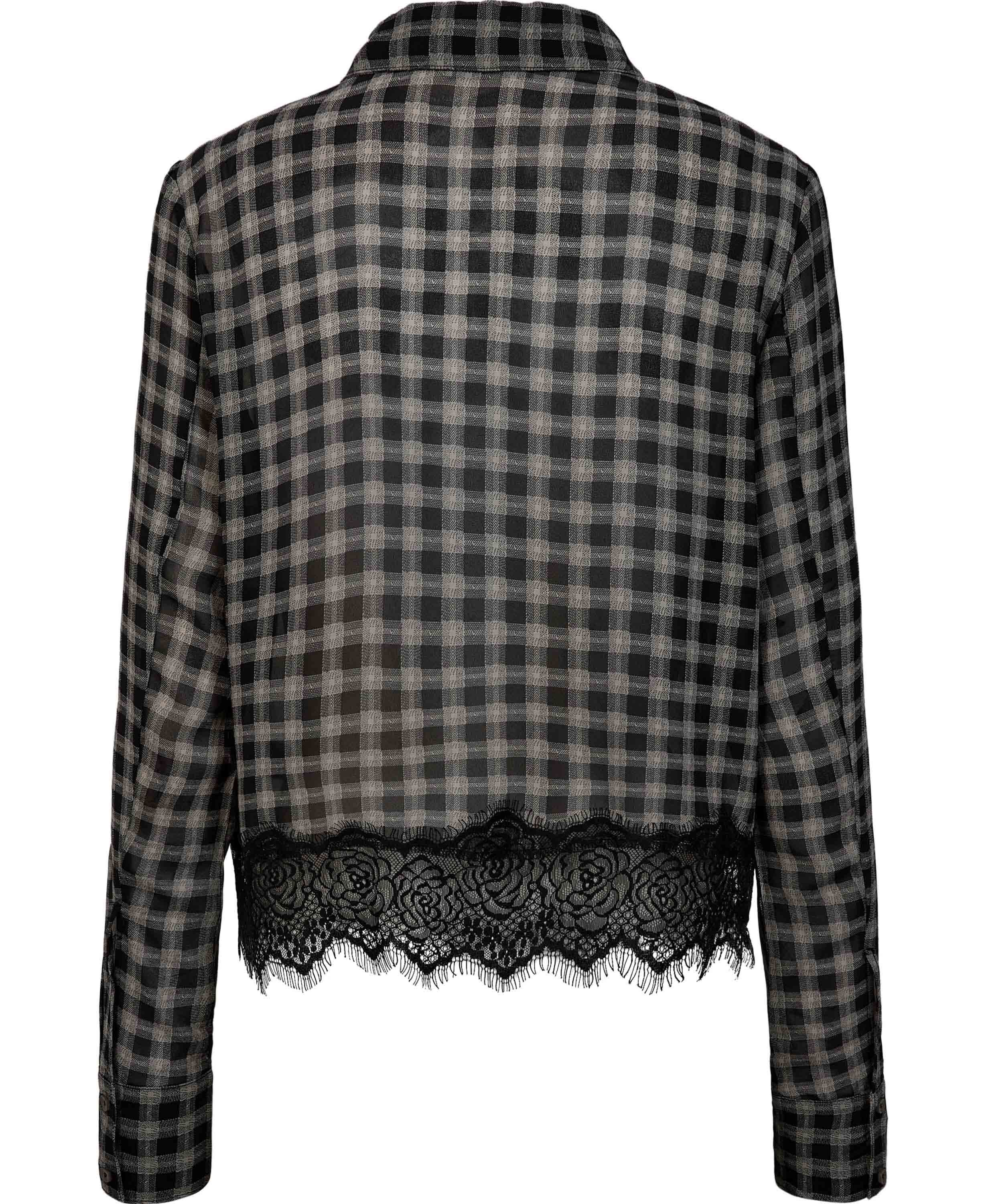 Signe 5 Lace Detail Shirt - GRS