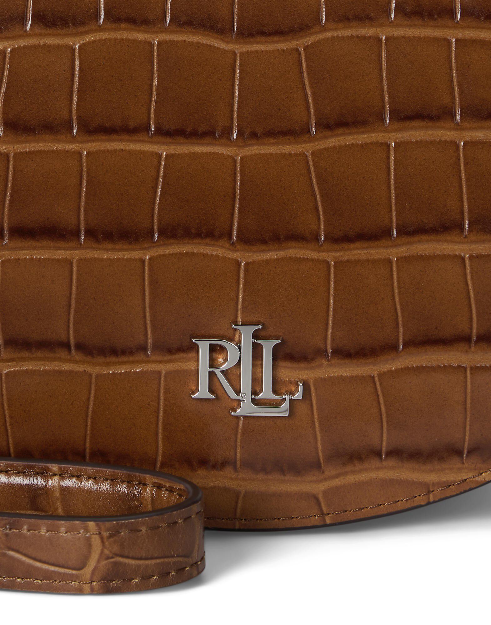Croc-Embossed Medium Witley Crossbody