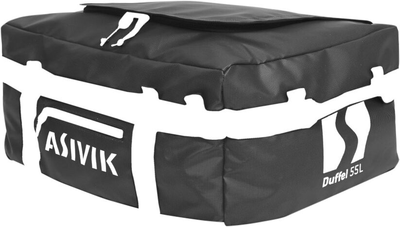 ASIVIK Travel Duffel 55L, Black