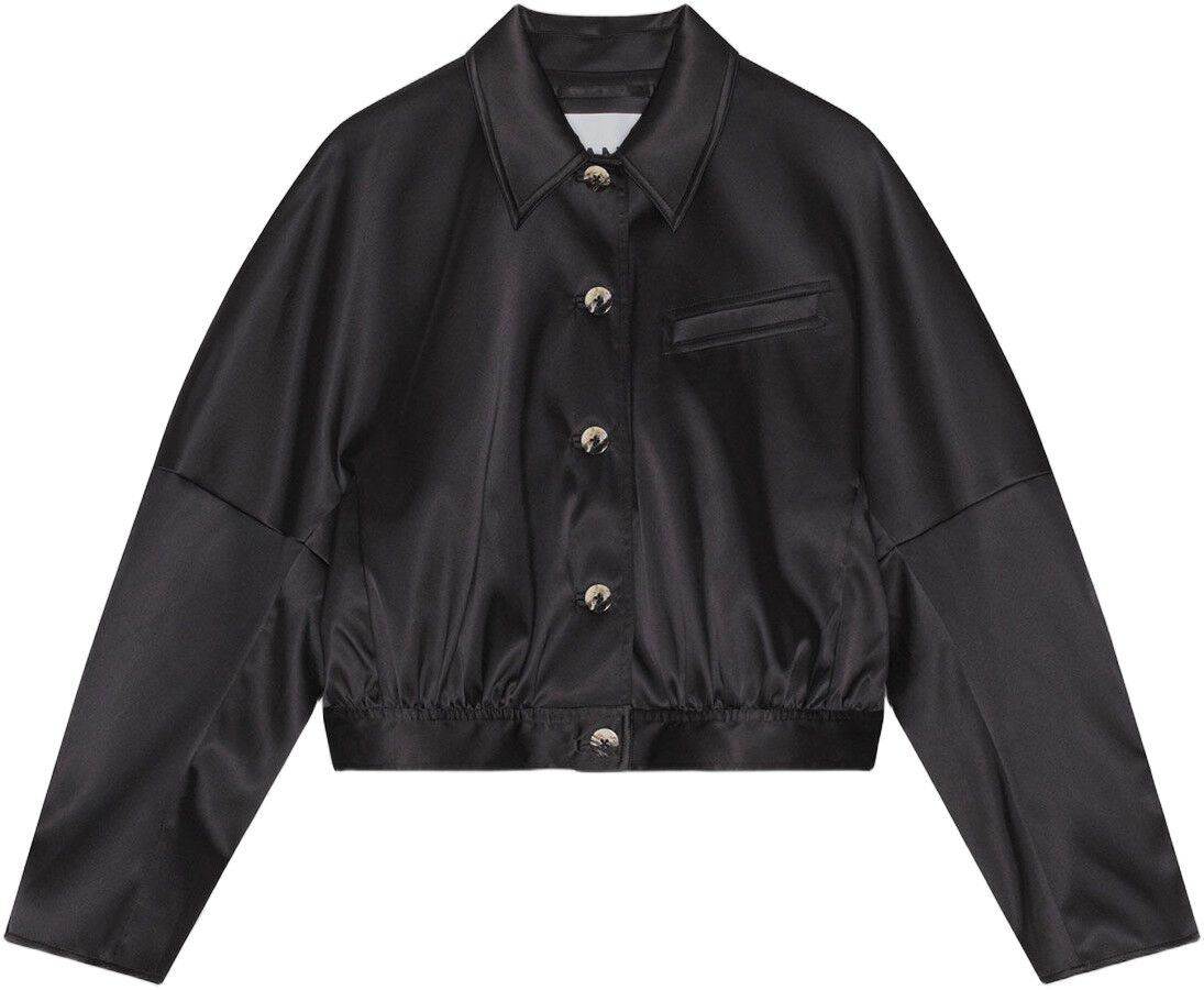 Double Satin Short Jacket