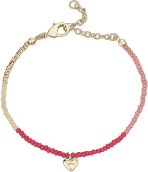Global Goal # 5 Equality Heart Beaded Bracelet
