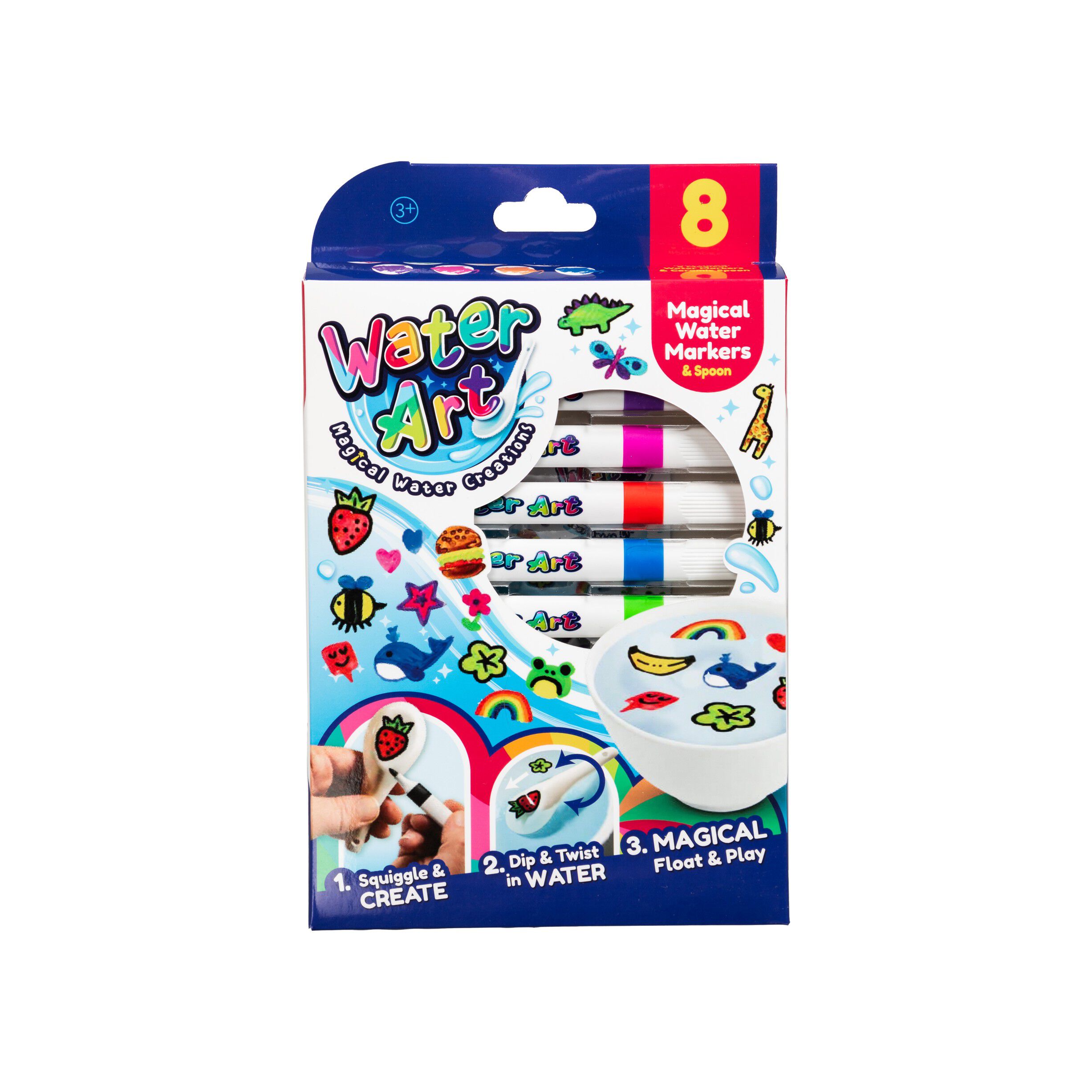 Water Art s&aelig;t m 8 tusser