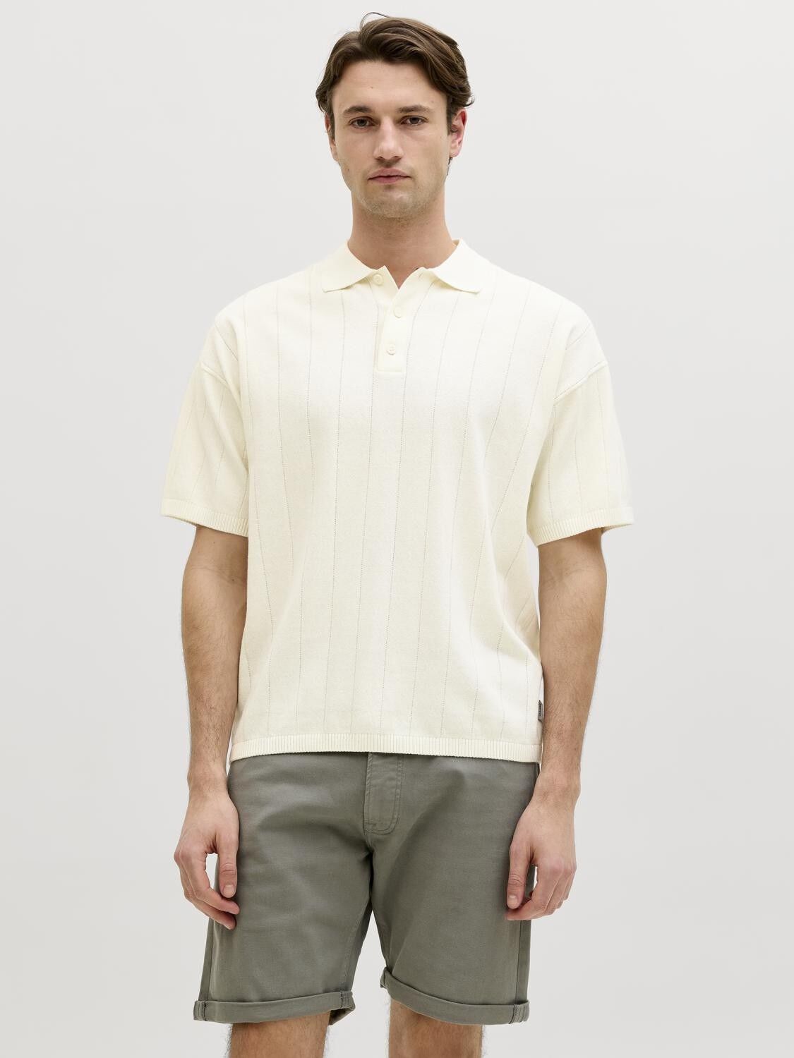 JREBBEAM KNIT POLO SS