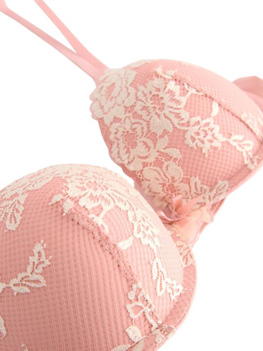 Malva pushup-bh med blonder