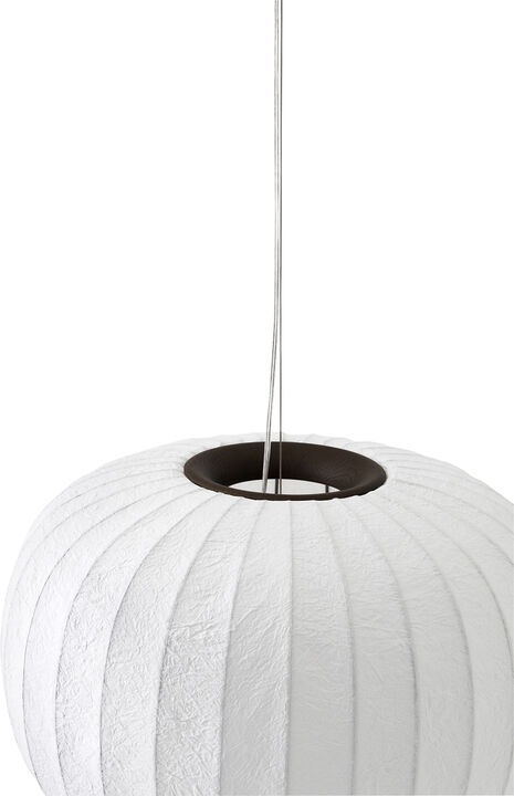 Vipp586 Paper pendant, dark oak