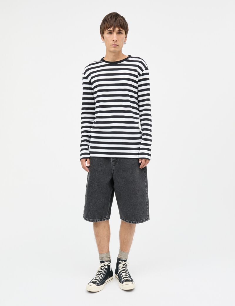 Midi Rib Tobias Tee Ls